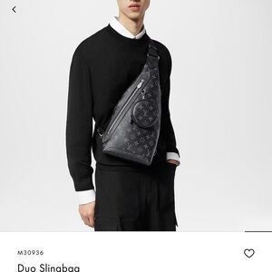 Louis Vuitton Monogram Duo Sling Bag. Worn 3 times, purchased in Italy. 🇮🇹
